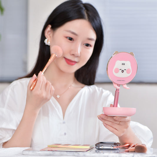 Foldable Phone Holder and Mirror